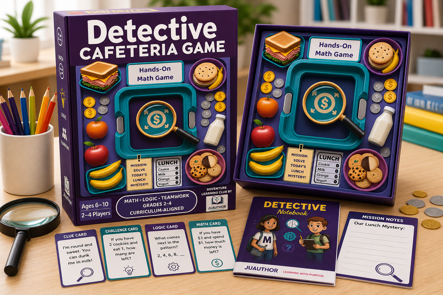 Detective Cafeteria Game