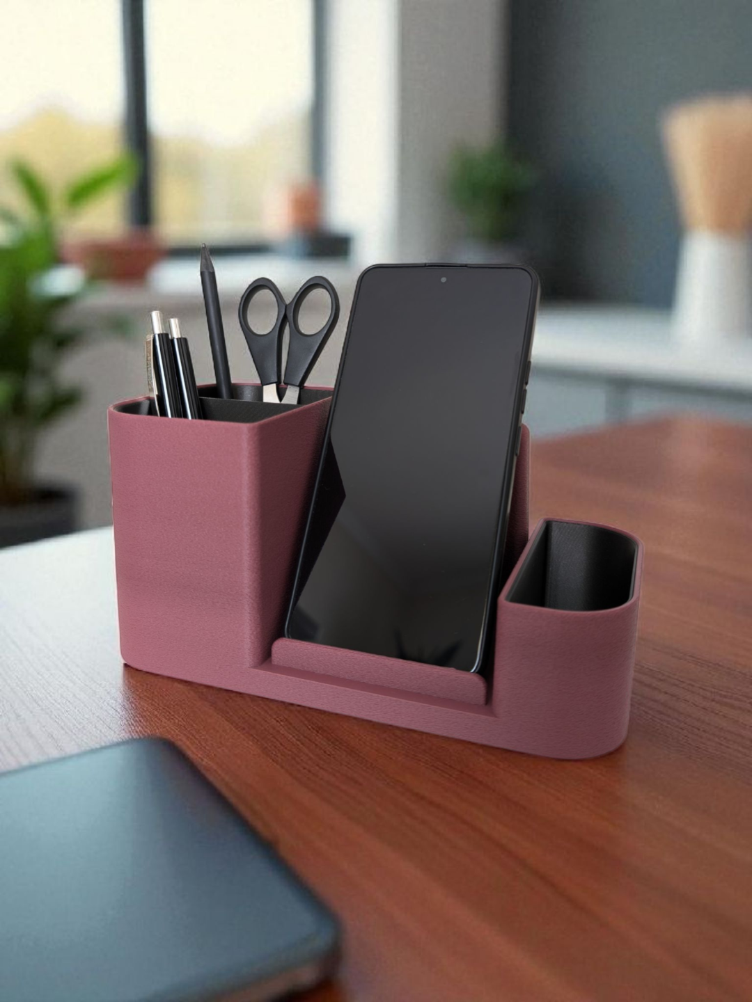 Desk Organizer with Phone Stand
