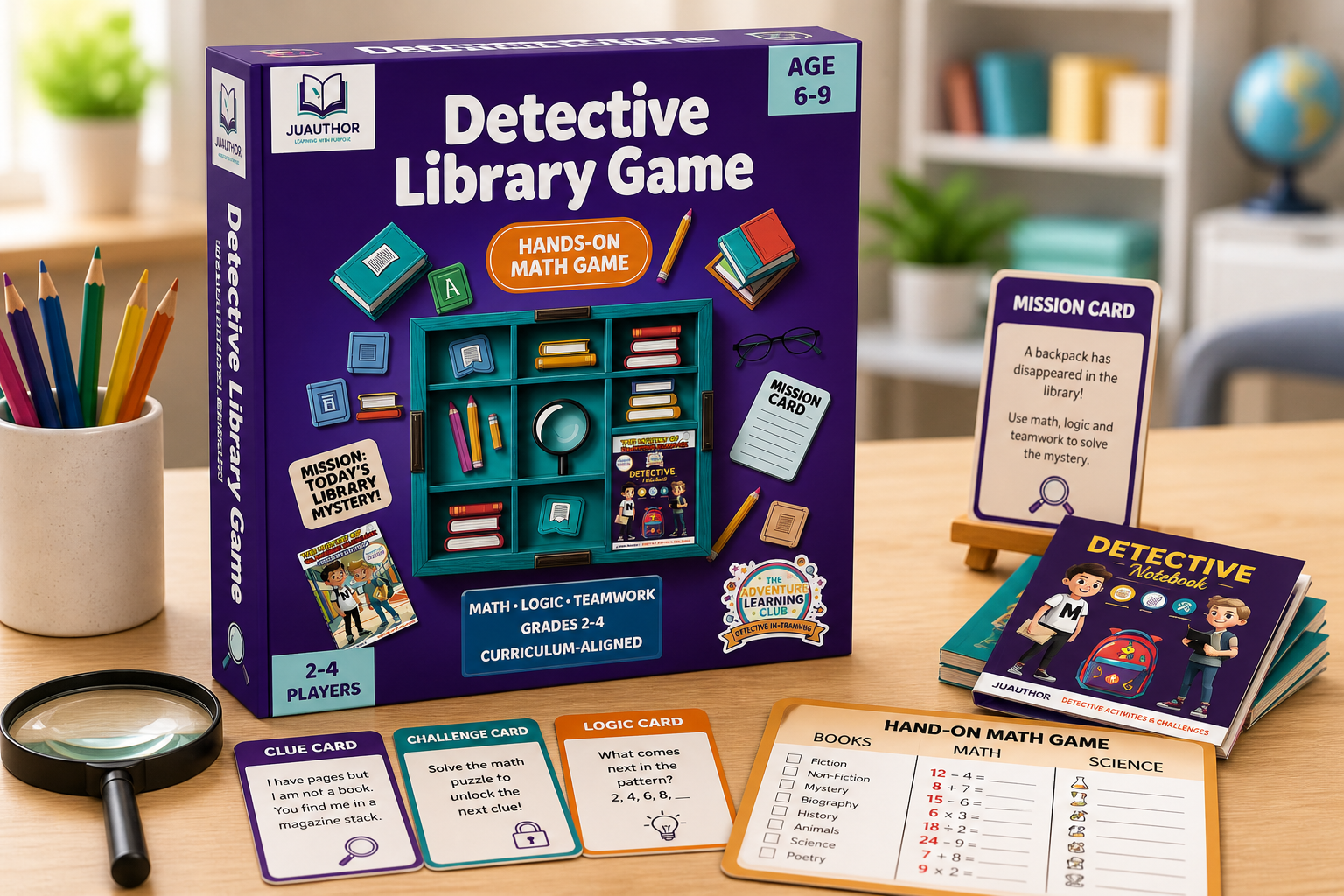 Detective Library Game