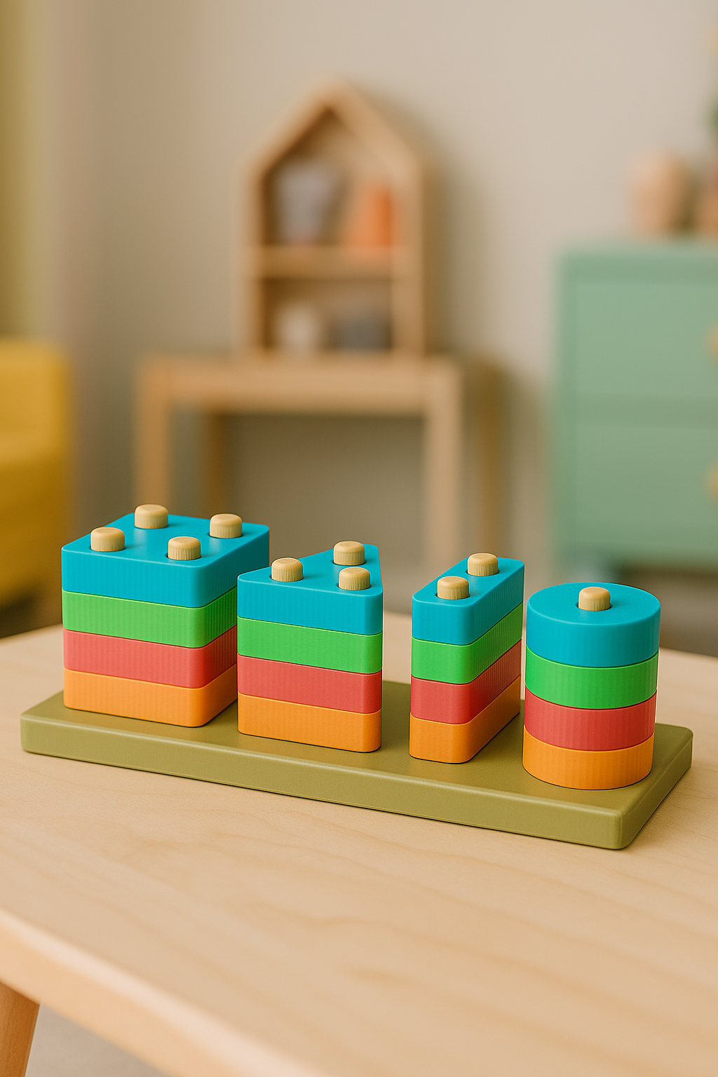 Stacking Shapes Set