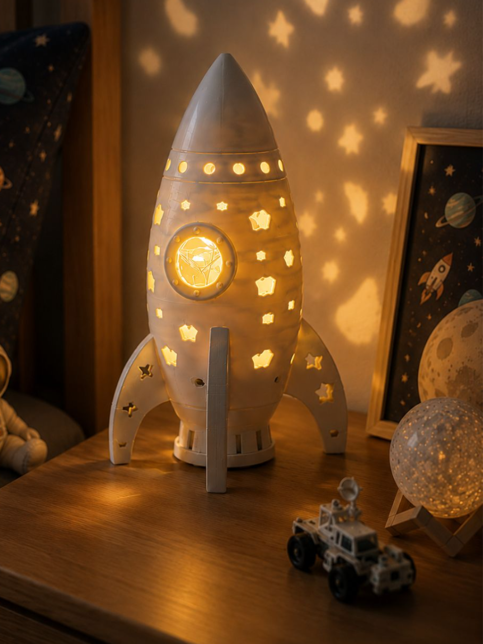 Rocket Star Lamp