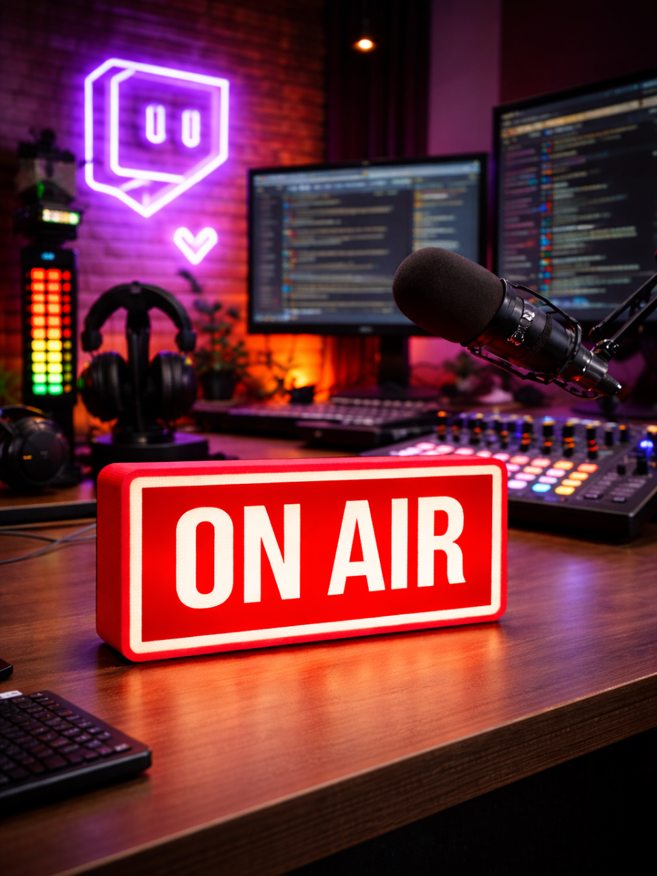On Air Light Sign