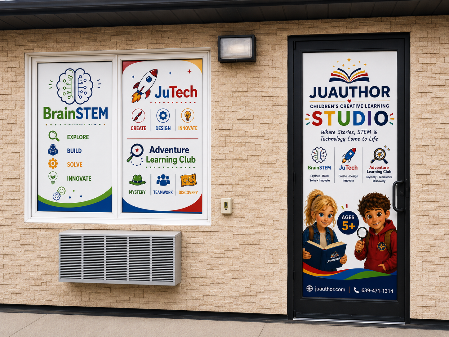 JUAUTHOR Studio storefront in Martensville