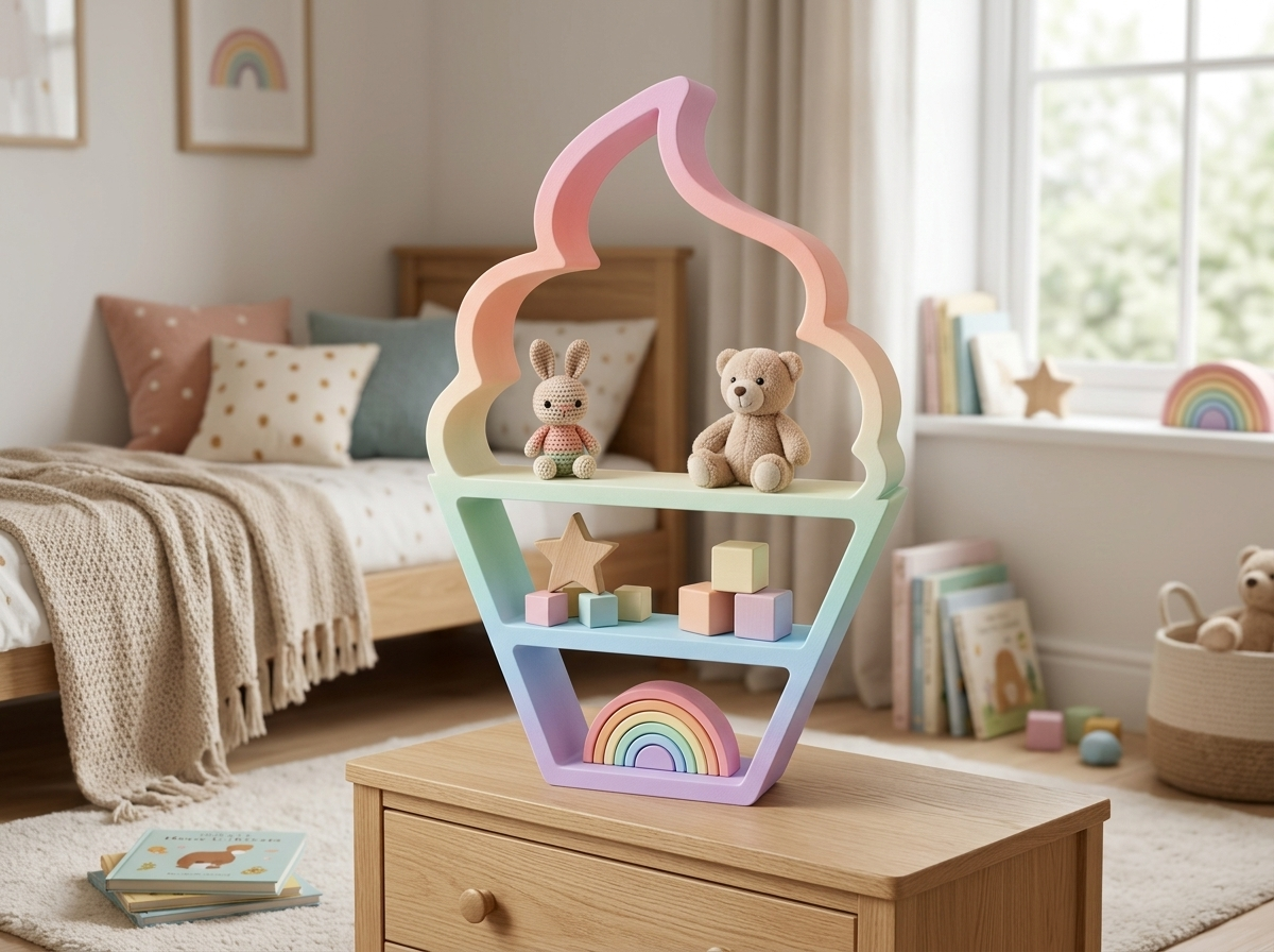 Rainbow Arch Shelf